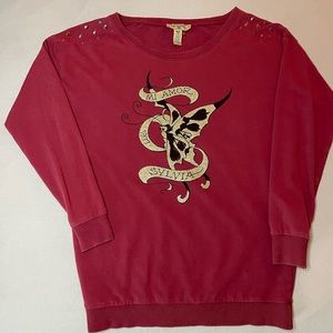 Vintage Ed Hardy Oversized Pullover